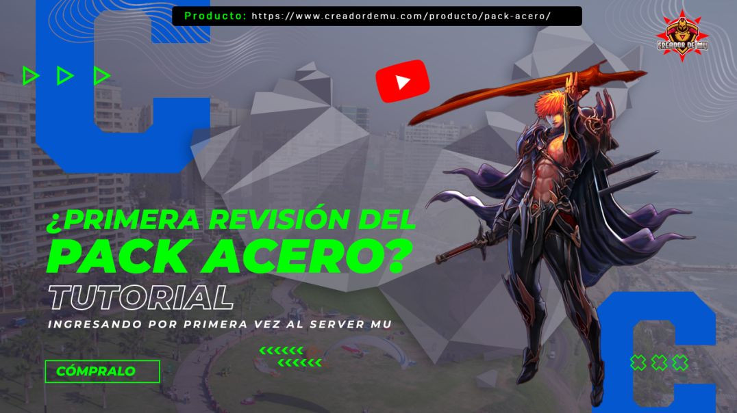 ⁣Pack Acero - Ingresando por primera vez
