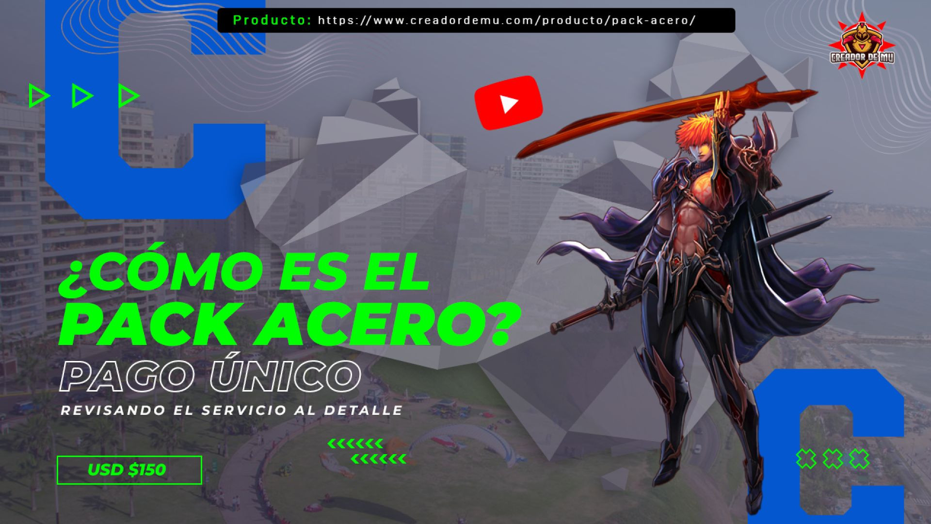 ⁣Pack Acero - ¿Qué incluye el servicio?